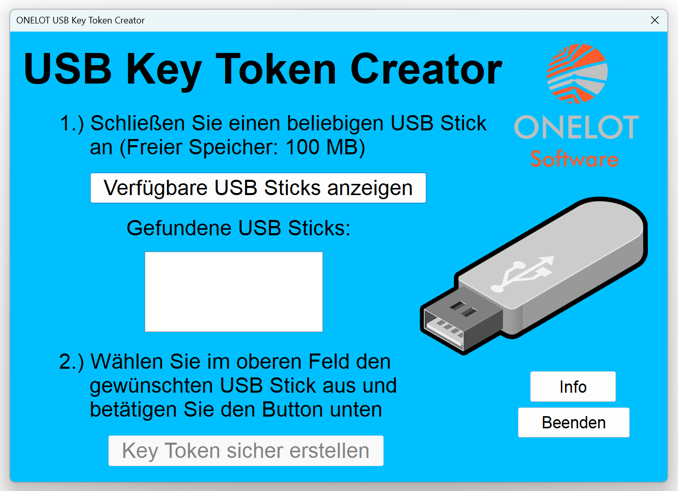 ONELOT Echte Zufallszahlen mit Token Tool und Dateischere – Bild 2